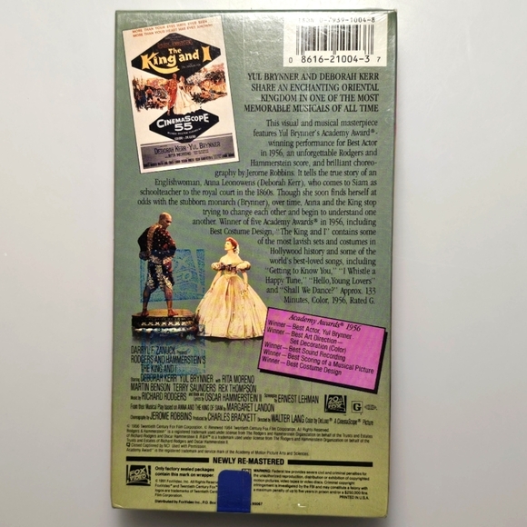 Rodgers & Hammerstein's The King & I Movie VHS Tape - Picture 13 of 15